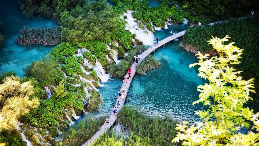 From Split/Trogir/Omiš: Plitvice Lakes Guided Group Tour - Your day starts with a guide-led rhythm (pickup, breaks, and meeting points)
