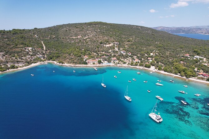 Full Day Boat Tour, Blue Lagoon and Šolta with lunch&drinks - Blue Lagoon and Krknjasi Bay: the main swim, the main lunch