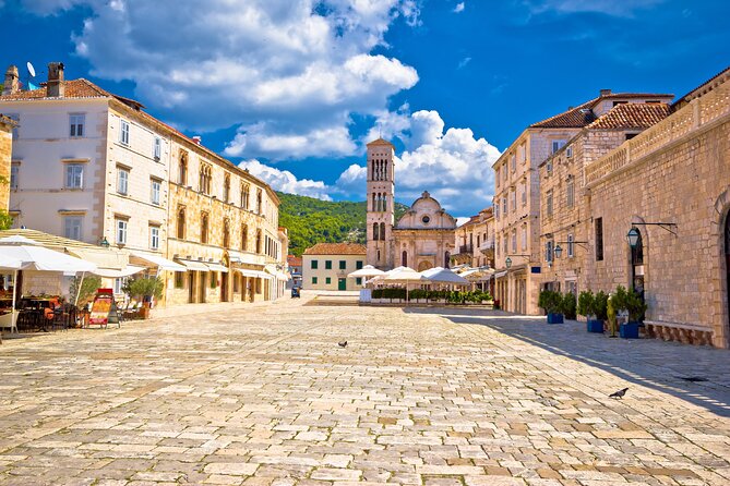 Full-Day Catamaran Cruise to Hvar & Pakleni Islands with Food and free Drinks - Hvar time: a guide intro, then real freedom in the town