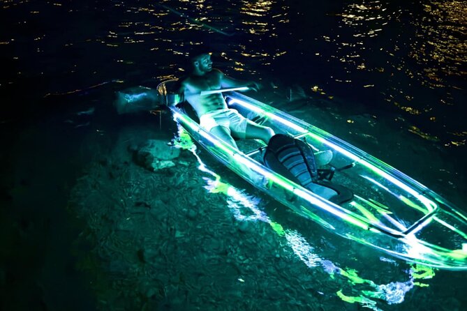 Glowing Night Kayak Tour with LED lights and Moonlight - Glowing Night Kayak: What It Feels Like Over Znjan City Beach