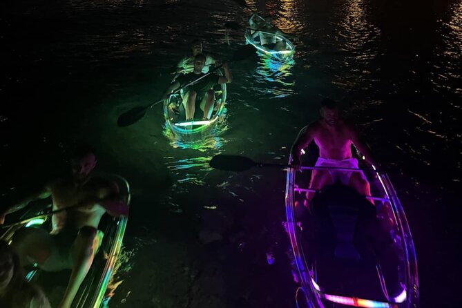 Glowing Night Kayak Tour with LED lights and Moonlight - The Wine Finish on the Water: Why That Included Drink Is a Big Value