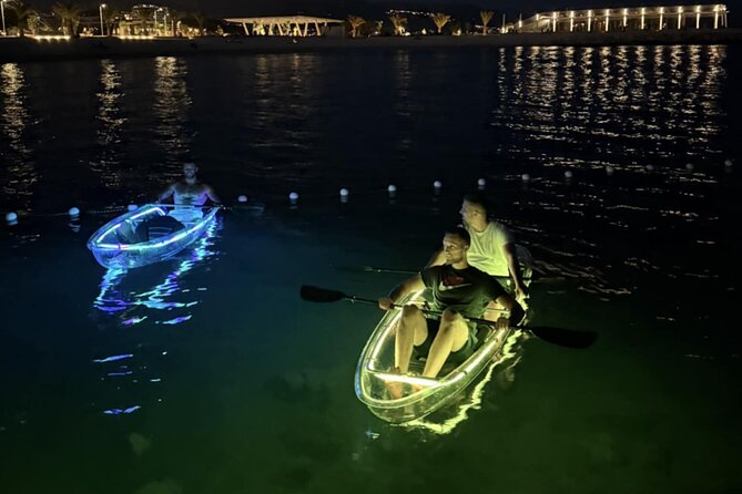 Glowing Night Kayak Tour with LED lights and Moonlight - Where You Start, What Time It Starts, and the Meeting Point Reality