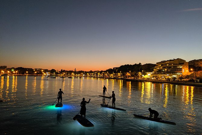 Glowing Stand-Up Paddle Experience in Split - Back Into the Sea: Stobreč White Rocks and Cliffside Traditional Houses