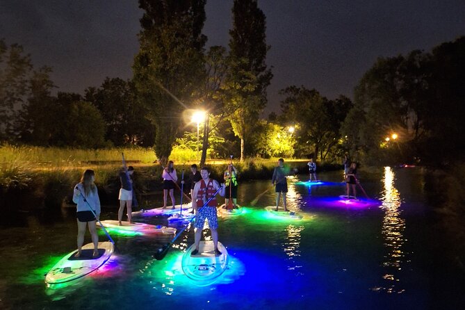 Guided Transparent SUP Glow Tour in Split - Guides, group vibe, and the QR photo bonus