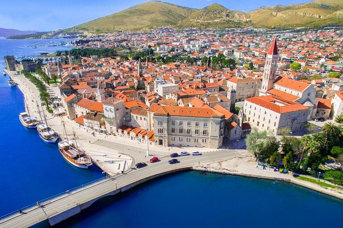Half-Day Private Boat Tour from Split to Blue Lagoon - Trogir Stop: Kamerlengo Tower, St. Mark’s Tower, and Cathedral of St. Lawrence