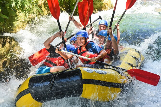 Half-Day Rafting Experience on Cetina River with Cliff Jumping and more - The cave swim under a waterfall is the signature stop