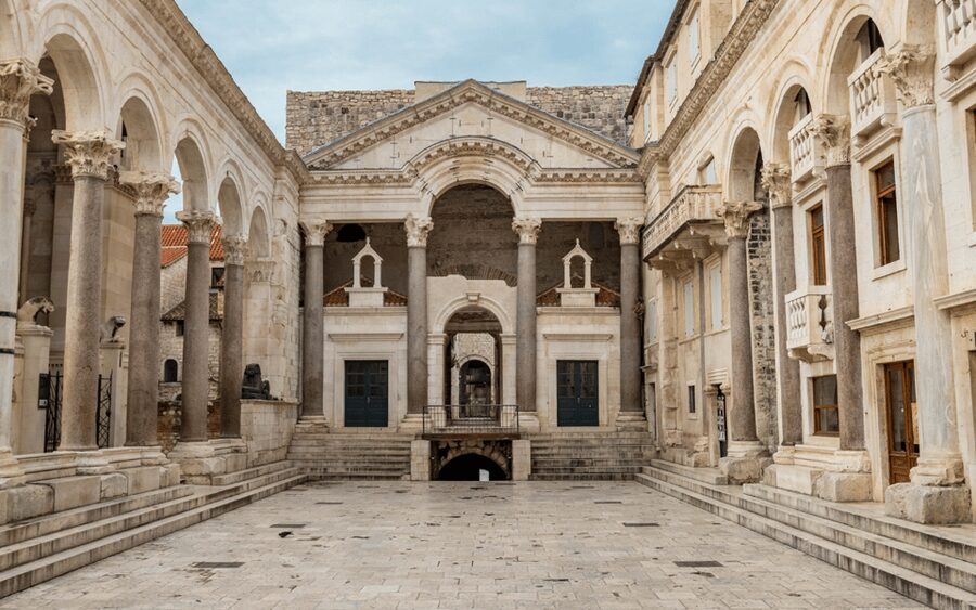 History Walking Group Tour in Split - Meeting Point by Obala Lazareta 3, next to the big red Split sign