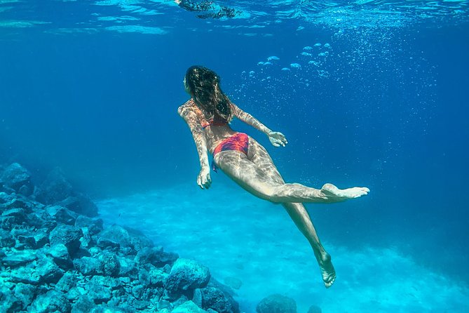 HVAR & 4 Islands PRIVATE BOAT TOUR - Stop 2 at the Blue Lagoon and Krknjasi Bay: clear water, swim time, snorkeling