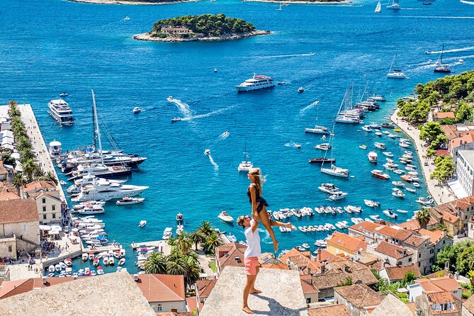 HVAR & 4 Islands PRIVATE BOAT TOUR - Stop 3 in Hvar: town atmosphere, old architecture, and famous theatre history