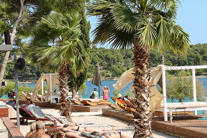 Hvar, Brač & Pakleni islands cruise with lunch & drinks from Split & Trogir - Pakleni Islands lagoon stop: swimming, snorkel mask use, and the included water toys