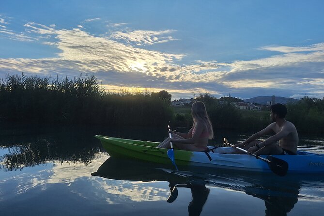 Kayak Sunset Tour In Split - Turning toward the open sea: cliffs, houses, and the coastal feel of Croatia