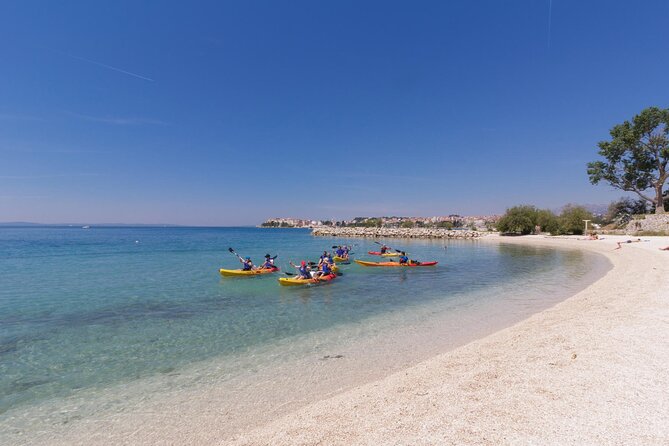 Kayaking in the Adriatic Sea with Snorkeling from Podstrana - Meeting at Plaža Strozanac, getting your kit, then heading to Podstrana Bay