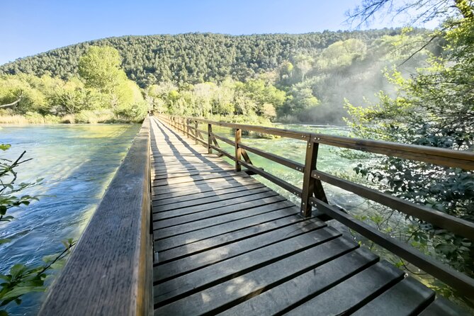 Krka waterfalls from Split - transfer and lunch INCLUDED - Lunch in a Local Village, Wine and Rakija Breaks Up the Day