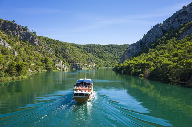 Krka Waterfalls & historic Šibenik - driver&guide, boat cruise, lunch break - From Split at 8:00 am: the comfort factor that makes Krka easier