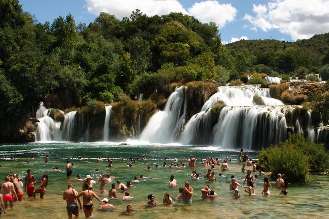 Krka waterfalls luxury tour for singles or couples - Skradin and the oldest tavern in Dalmatia, with liqueurs and local plates