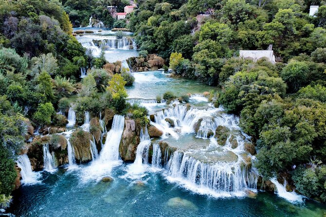 Krka Waterfalls & Wine and Cheese Tasting Tour from Split - The ride from Split: air-conditioned comfort, Wi-Fi, and snacks