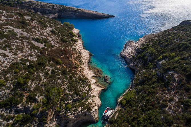 Luxury Blue Cave & 5 Islands Tour from Split - Vis and Stiniva Bay: hidden-cave swim plus a safety-first bay stop