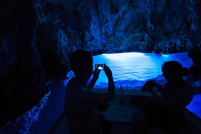 Luxury Blue Cave & Five Islands Tour from Split - The Colnago 37-foot boat: comfort, stability, and a calmer group vibe