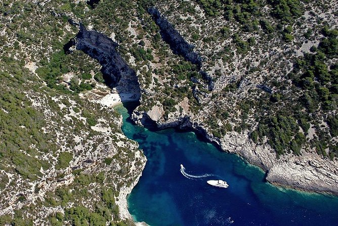 Luxury Boat - Blue Cave From Split Island-Hopping Full-Day Cruise, Hvar, Vis - Blue Lagoon and Krknjasi Bay: your best chance to actually relax