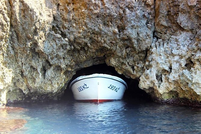 Luxury Boat - Blue Cave From Split Island-Hopping Full-Day Cruise, Hvar, Vis - Milna and lunch time: pretty harbor, plan your food