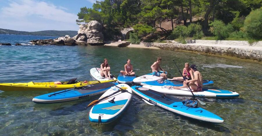 Morning Stand Up Paddle Tour in Split - Photo and guide moments: how the day stays fun