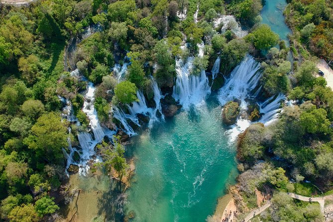 Mostar & Kravice waterfalls full-day guided tour from Omiš - Kravice Waterfalls: stunning views, but bring the right shoes