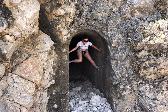 Mysterious island – Historical & Gastro tour – off the beaten path - Stop 1 in Split: Cliff Bays, 30-Meter Water, and Quick Swim Relief