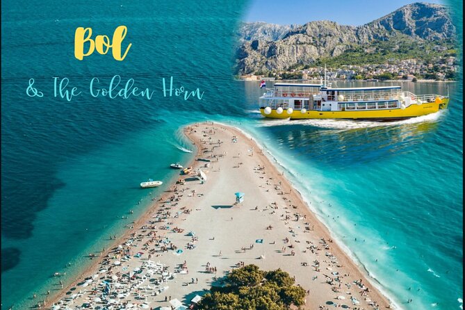 Omiš: Bol and Golden Horn Beach Boat Trip with Lunch - Key highlights you should know before you book