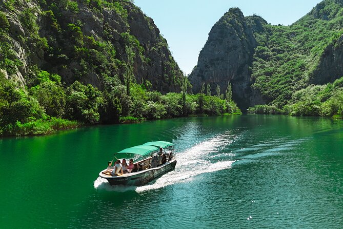 Omiš Glass-Bottom Boat Tour on Cetina River Canyon - The Torpedo boat ride: 40 minutes upriver through the canyon