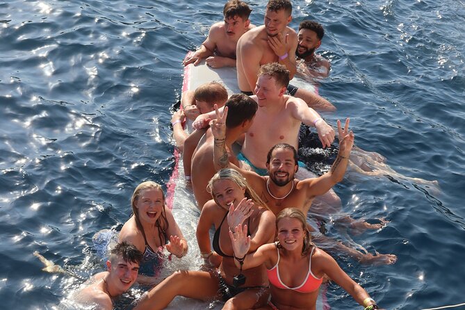 Out to Sea Split Boat Party w/ Blue Lagoon Swim, Dj & Afterparty - The onboard DJ and the vibe shift you should expect