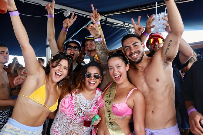 Out to Sea Split Boat Party w/ Blue Lagoon Swim, Dj & Afterparty - Blue Lagoon swim stop, how to time your dip
