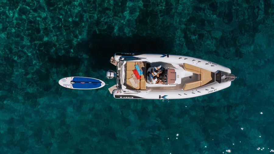 Private 5 islands Boat Tour: Blue Cave,Hvar &Pakleni islands - Blue Cave on Biševo: the bright-blue grotto moment