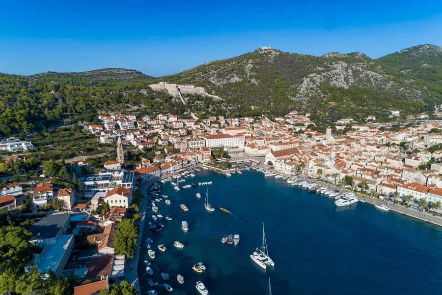 Private 5 islands Boat Tour: Blue Cave,Hvar &Pakleni islands - Budikovac Blue Lagoon: swim first, then walk and relax