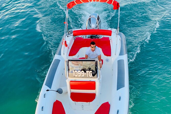 Private Blue Lagoon and island Solta speedboat tour - FULL DAY - Necujam Snorkeling Above a Shipping Rack