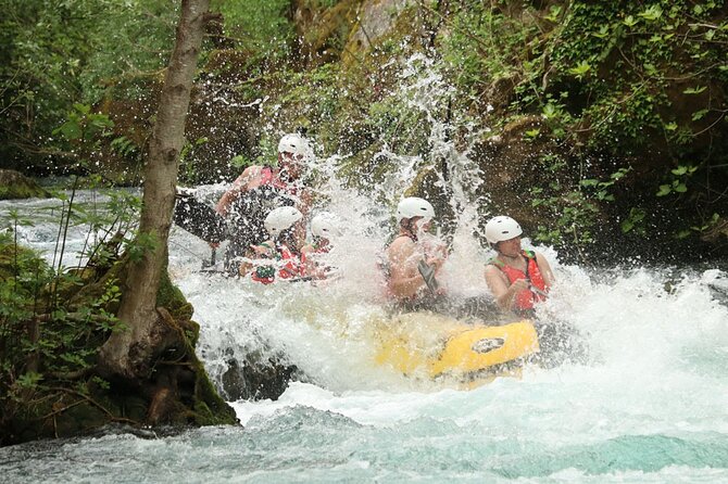 Private Cetina rafting trip|Cave exploring|Cliff jumping & more - The rafting part: Grade II and III rapids, no experience needed