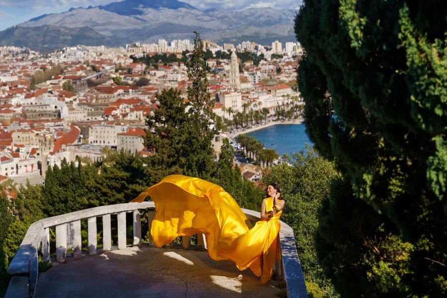 Private Flying Dress Photo Session in Split, Croatia - Who should book this Split flying dress session, and who should skip it