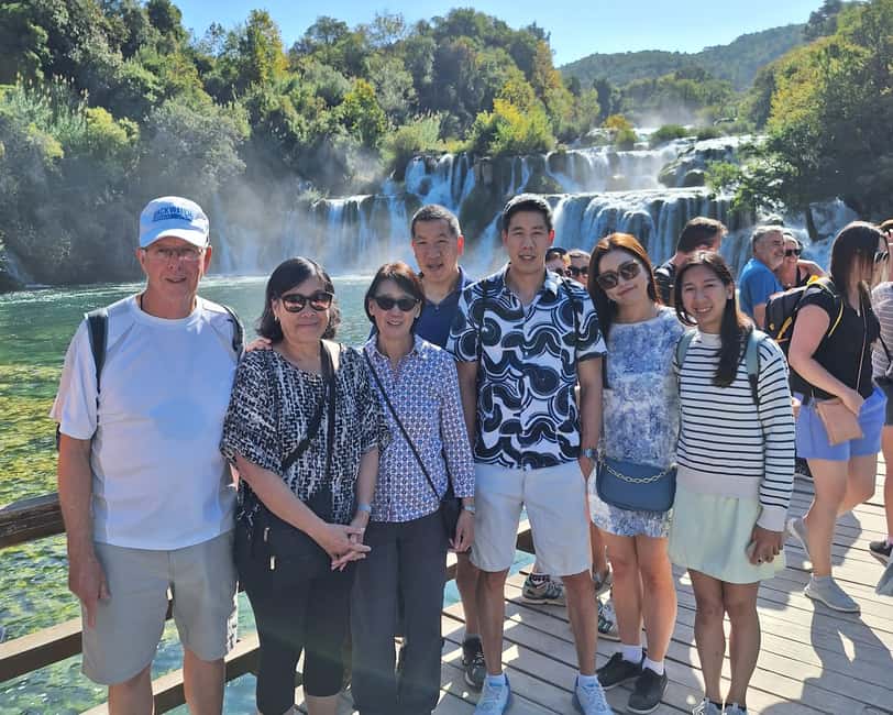 Private Krka falls tour from Split with Wine Tasting & Lunch - Skradin by boat: a scenic break after the falls