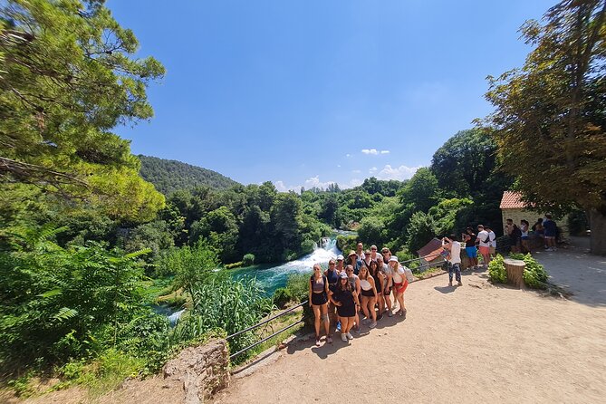Private Krka Waterfalls Tour from Split with Boat Ride & Detour - Primosten and Šibenik: choosing your coast and old-town feel
