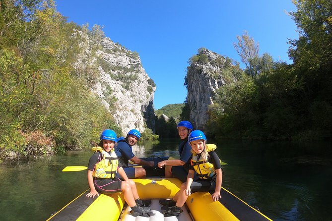 Private rafting on Cetina river with caving & cliff jumping,free photos & videos - Caving and cliff jumping, done on safe stretches at the right pace