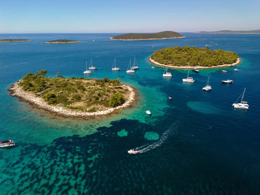 Private Speedboat Tour: Blue Lagoon & 3 Islands from Split - Blue Lagoon at Drvenik Veliki: where the day turns into water time