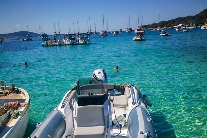 Private Speedboat Tour from Split with Customizable Itinerary - Blue Lagoon or Krknjasi Bay: Snorkeling Breaks With Built-In Comfort