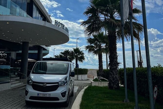 Private Transfer from Split Airport to Split - Meet-and-greet at Split Airport: sign, arrival area, and luggage help