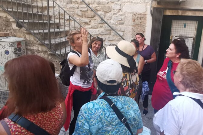 Private Walks & Storytelling - the best small group tour in Split - Peristyle Square and the Cathedral Tower: Big Space, Small Details