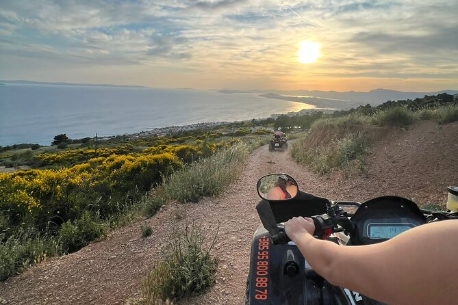 Quad Biking Off Road Tour starting 10 minutes drive from Split - Podstrana mountain top: the views over Split and the far islands