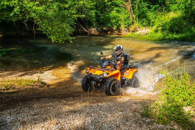 Quad Safari Tour to Imotski Area - Red Lake sinkhole views from an off-road loop