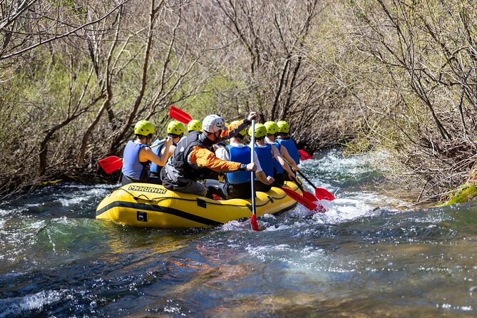 Rafting Cetina River from Split or Cetina river - On the Water for 3 Hours, Class 2-3 Rapids and Optional 5m Jumps