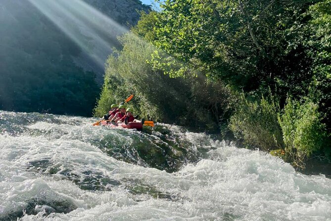 Rafting on Cetina River Standard Route - Family-friendly rafting, ages 4 and up, with real coaching