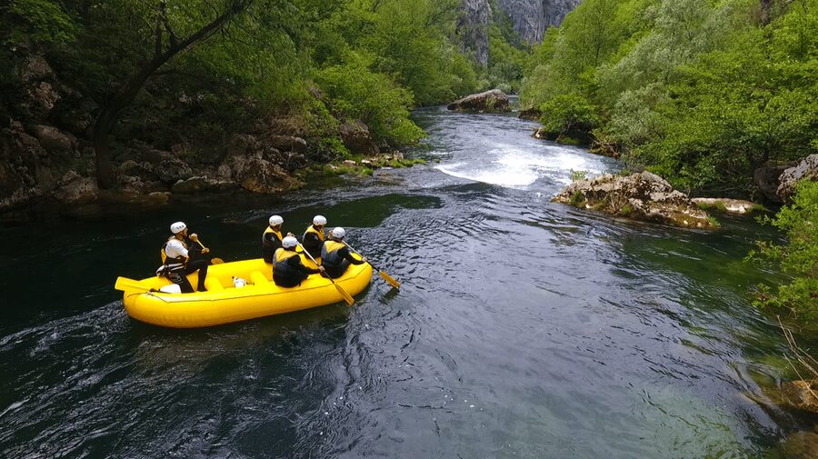 Rafting on the Cetina river - What to bring so you do not suffer later