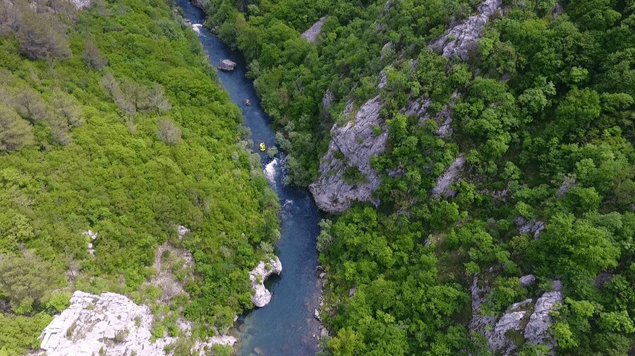 Rafting on the Cetina river - Price and value: why $53 works for what you get