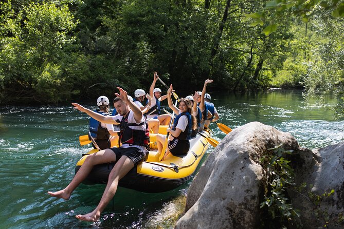Rafting with cave exploring & cliff jumping |Go Pro 12| - Cetina River Rapids, Built for Fun (Not Fear)